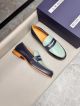 J.M.WESTON Man Blue Calfskin Business Leather Shoes 042856 (2)_th.jpg